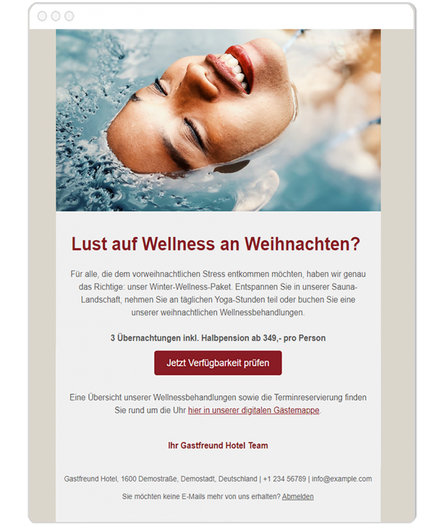 Wellness-Weihnachten-Beispiel-Mailing-Gastfreund-GmbH