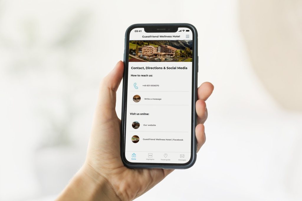 Digital-Guest-Directory-Contact-and-Social-Media-Hotel-Hotelcore-Gastfreund-GmbH